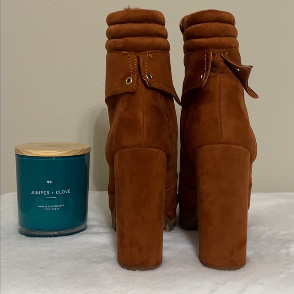 ‼️ Furry Ankle Booties - Picture 4 of 7